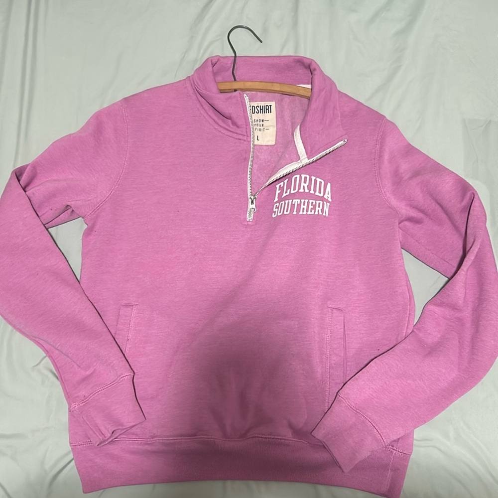 Lilac Hoodie with “Florida Southern” Logo.